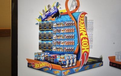Building Hot Wheels Displays with Blue Kangaroo
